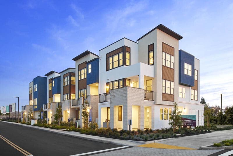 4-plex exterior | Fillmore at Boulevard in Dublin, CA | Brookfield Residential