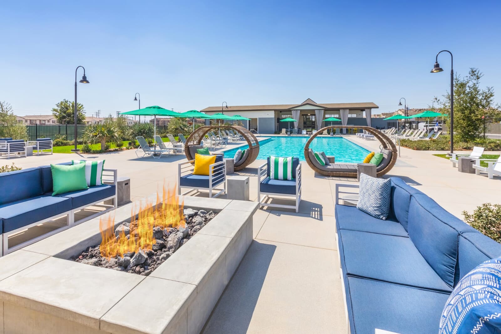 Emerald Park Pool | New Haven in Ontario Ranch, CA | Brookfield Residential