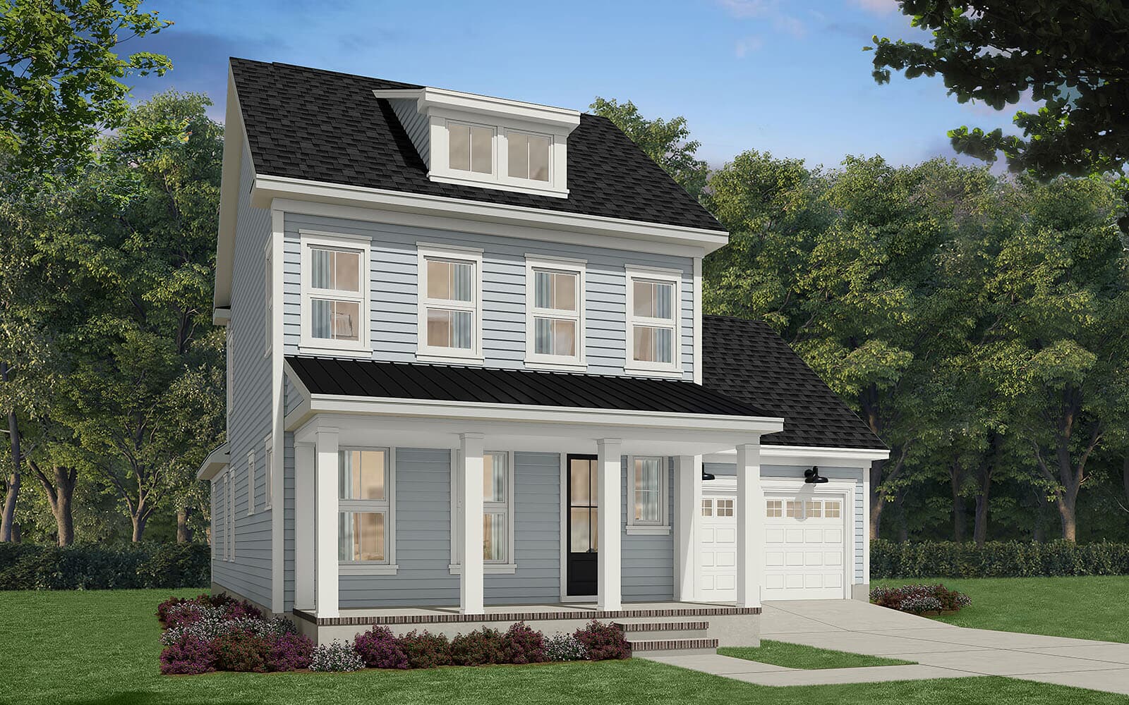 Elevation 1 of the Cordova single family home by Brookfield Residential at Nexton.