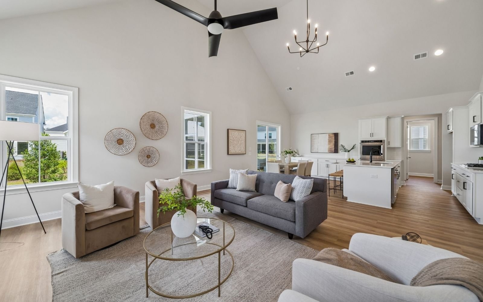 The main level of the Cordova by Brookfield Residential at Nexton.