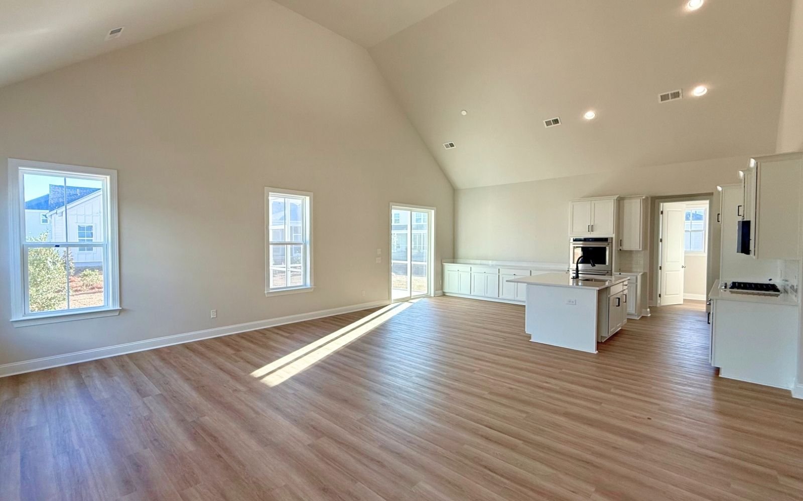 The main level of the Cordova on homesite 1657 at Nexton.