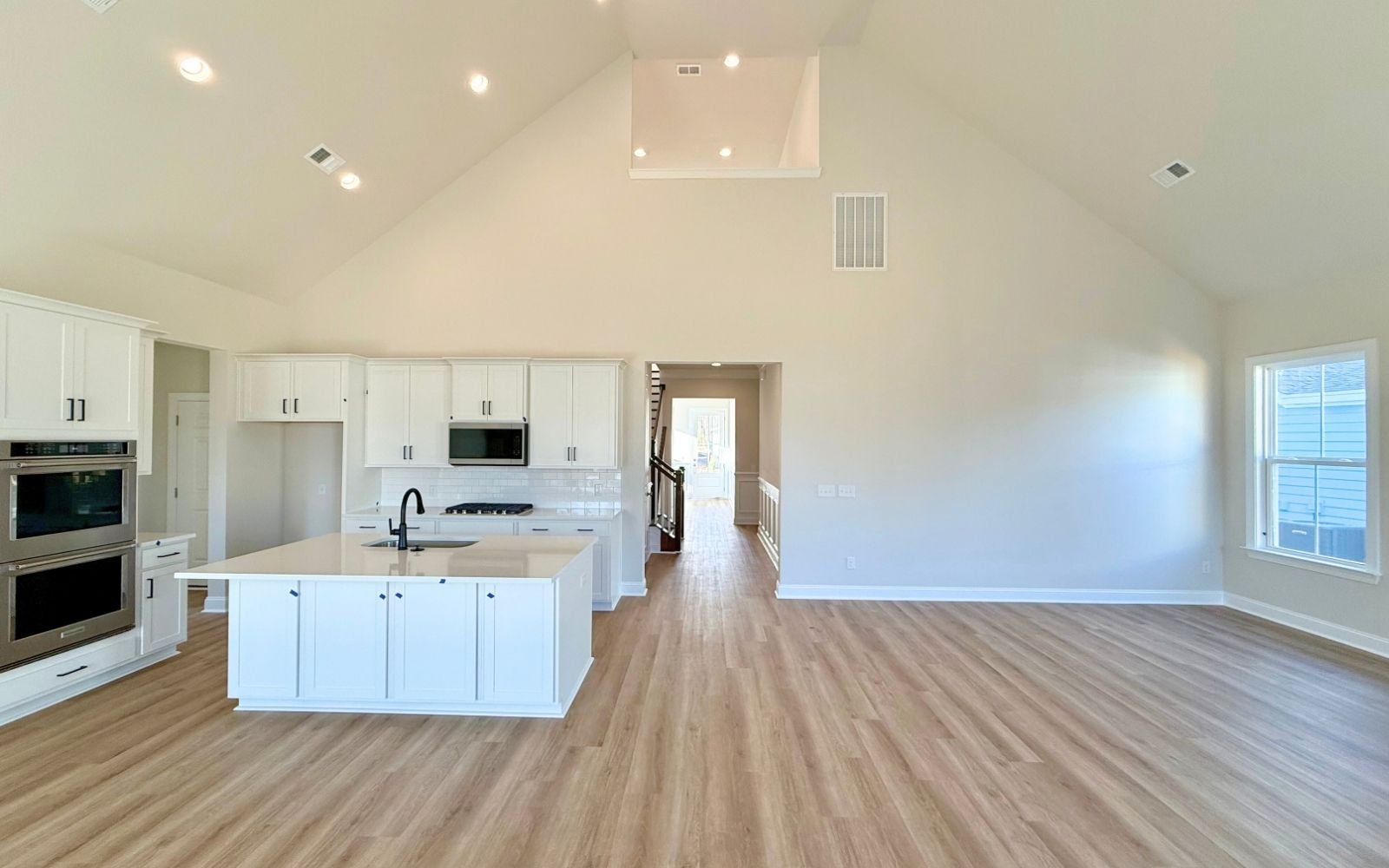 The main level of the Cordova on homesite 1657 at Nexton.