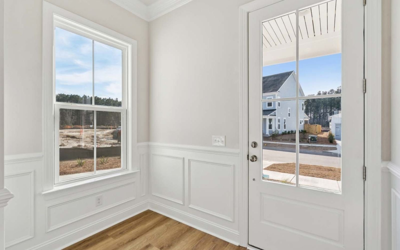 The foyer of the Cordova on homesite 1657 at Nexton.