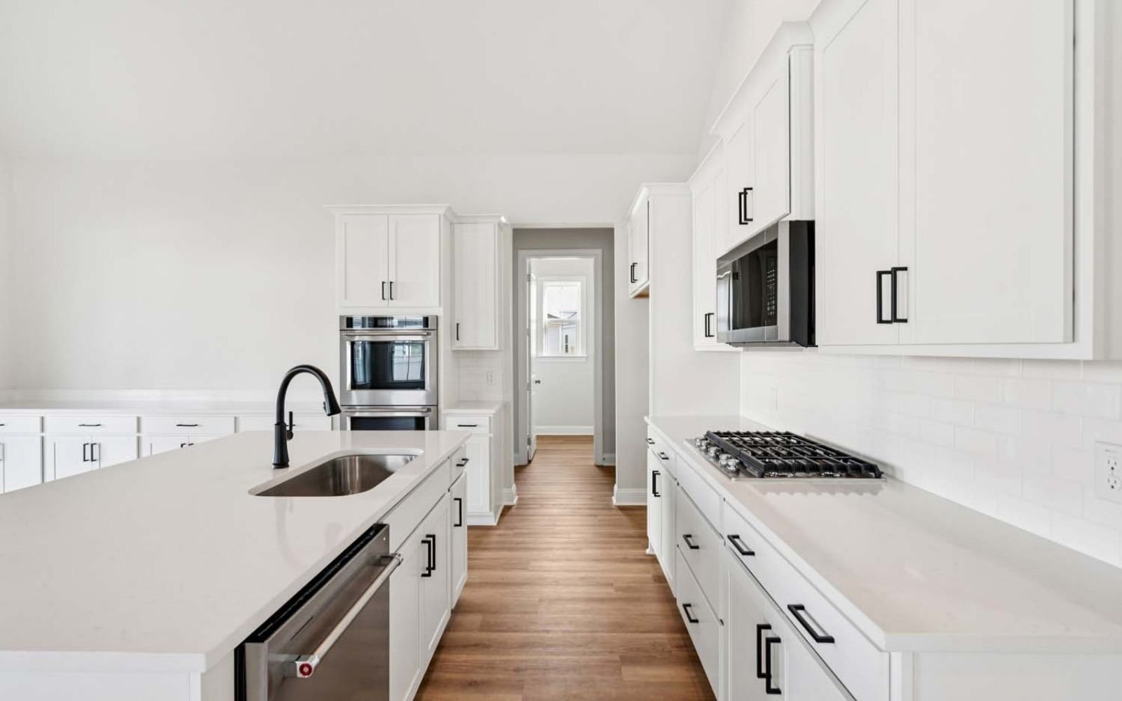 The kitchen of the Cordova on homesite 1657 at Nexton.