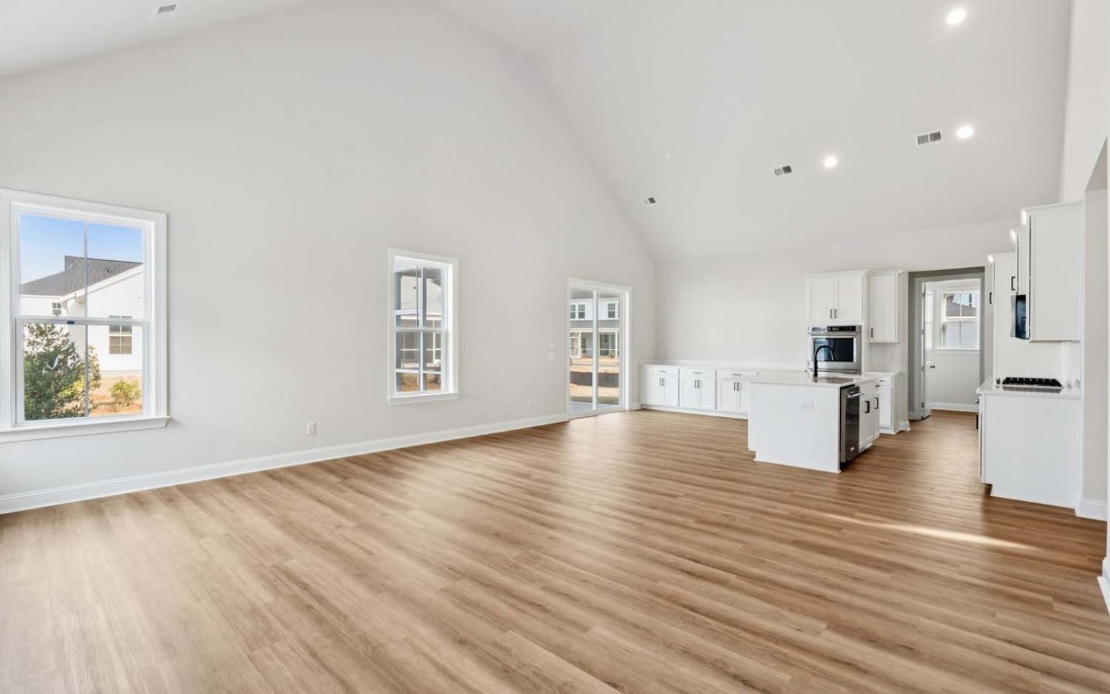 The main level of the Cordova on homesite 1657 at Nexton.