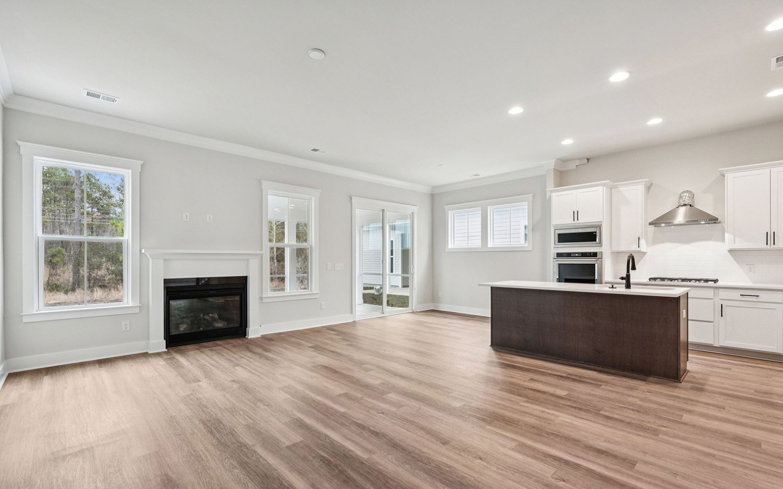 The main level of the Preston on homesite 1721 at Nexton.