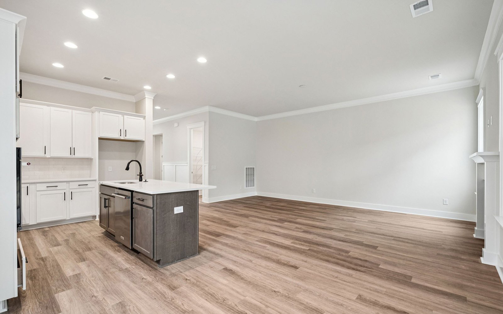 The main level of the Preston on homesite 1721 at Nexton.