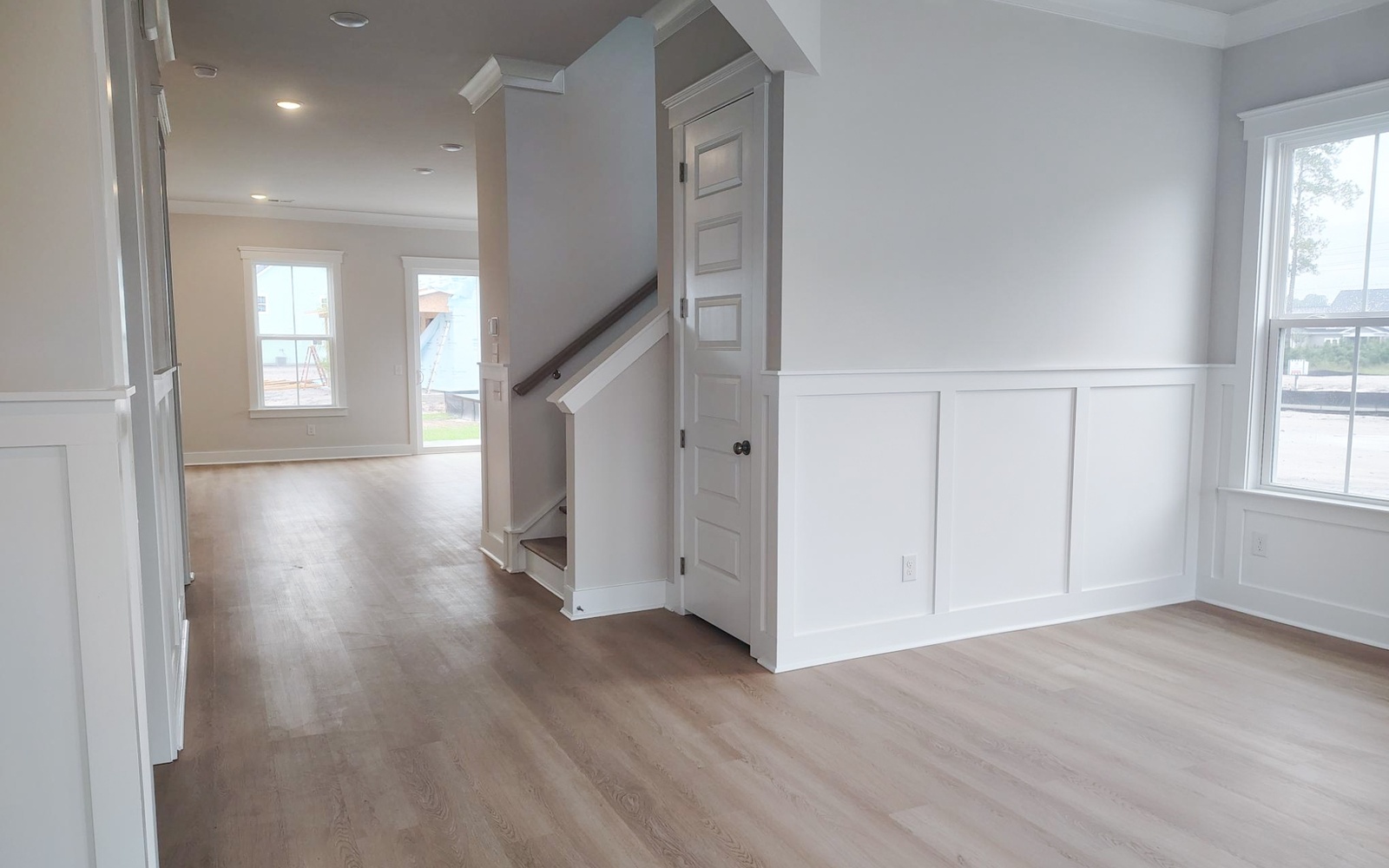 The foyer of the Preston on homesite 1819 at Nexton.