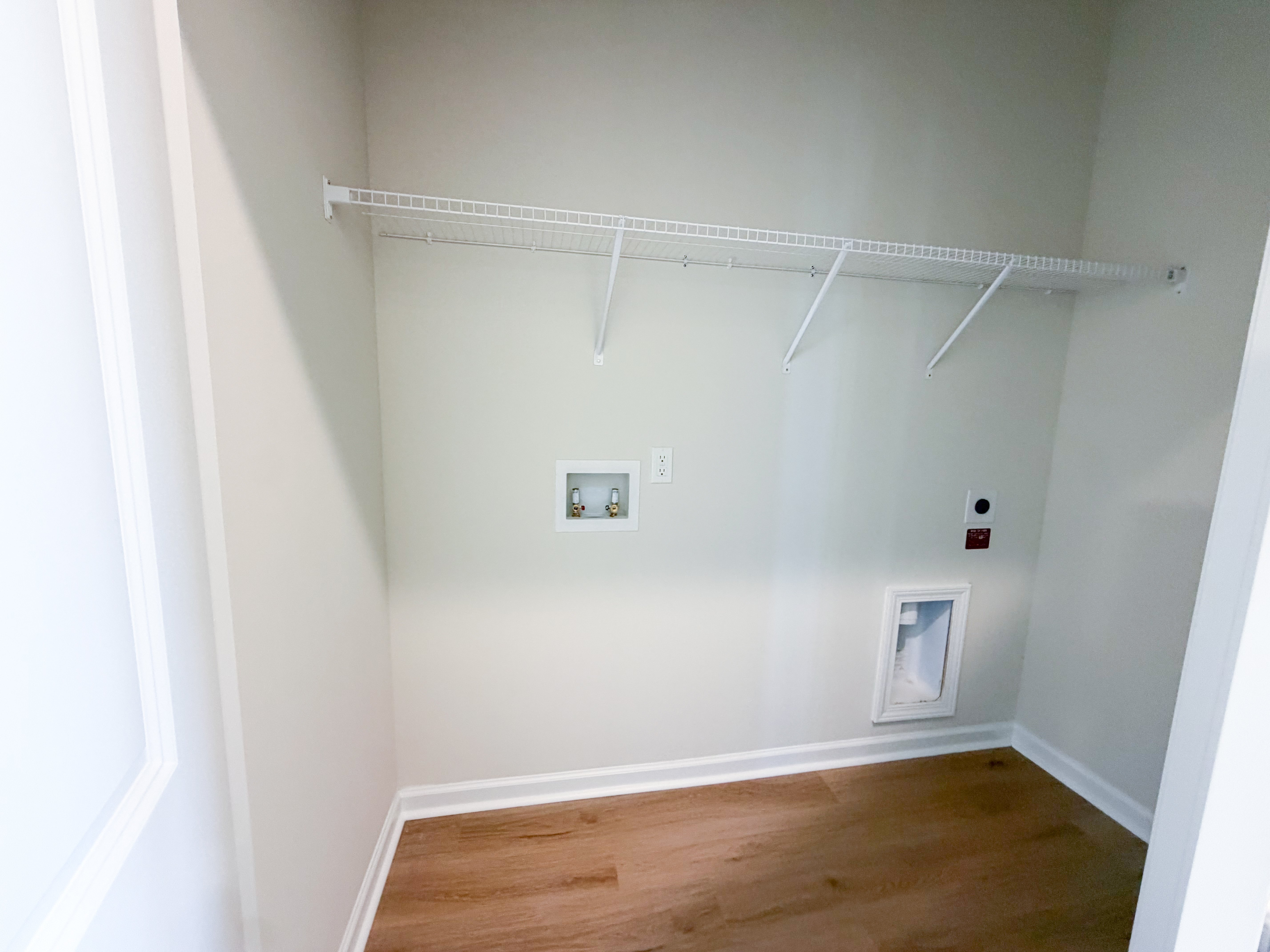 The laundry of the Sage on homesite 213 at Nexton