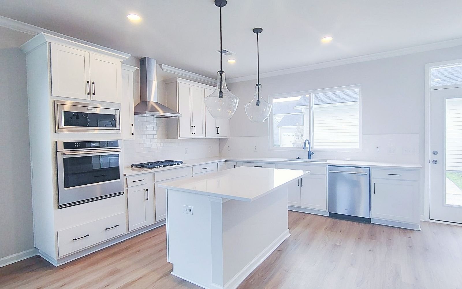 The kitchen of the Sage on homesite 223 at Nexton.