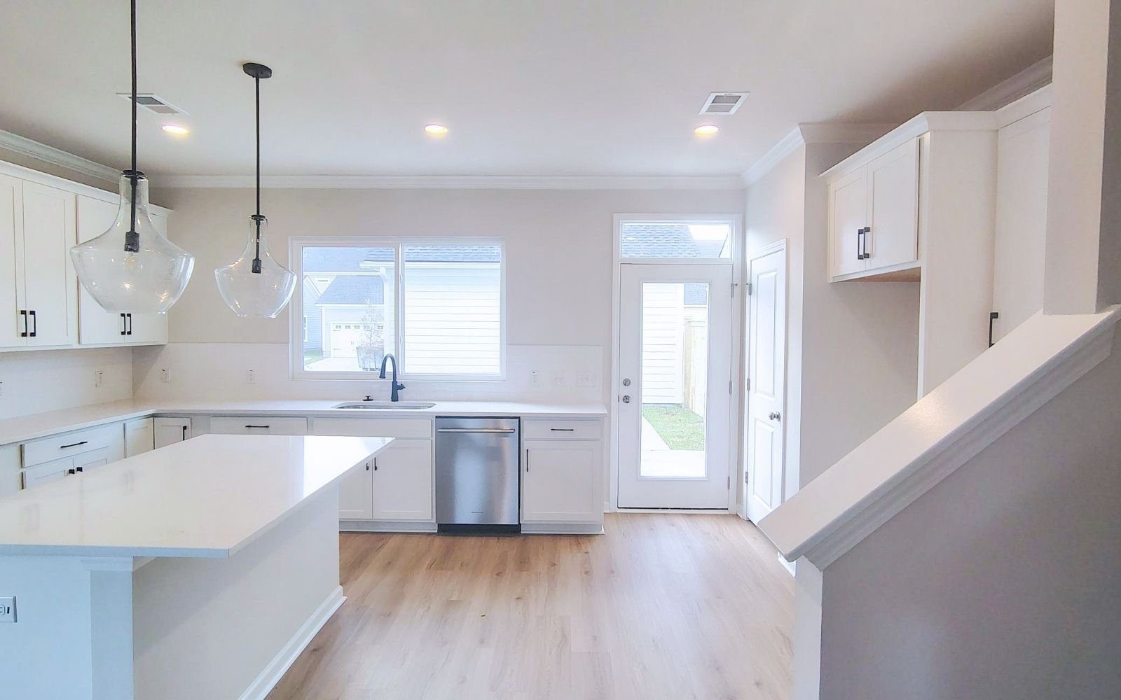 The kitchen of the Sage on homesite 223 at Nexton.