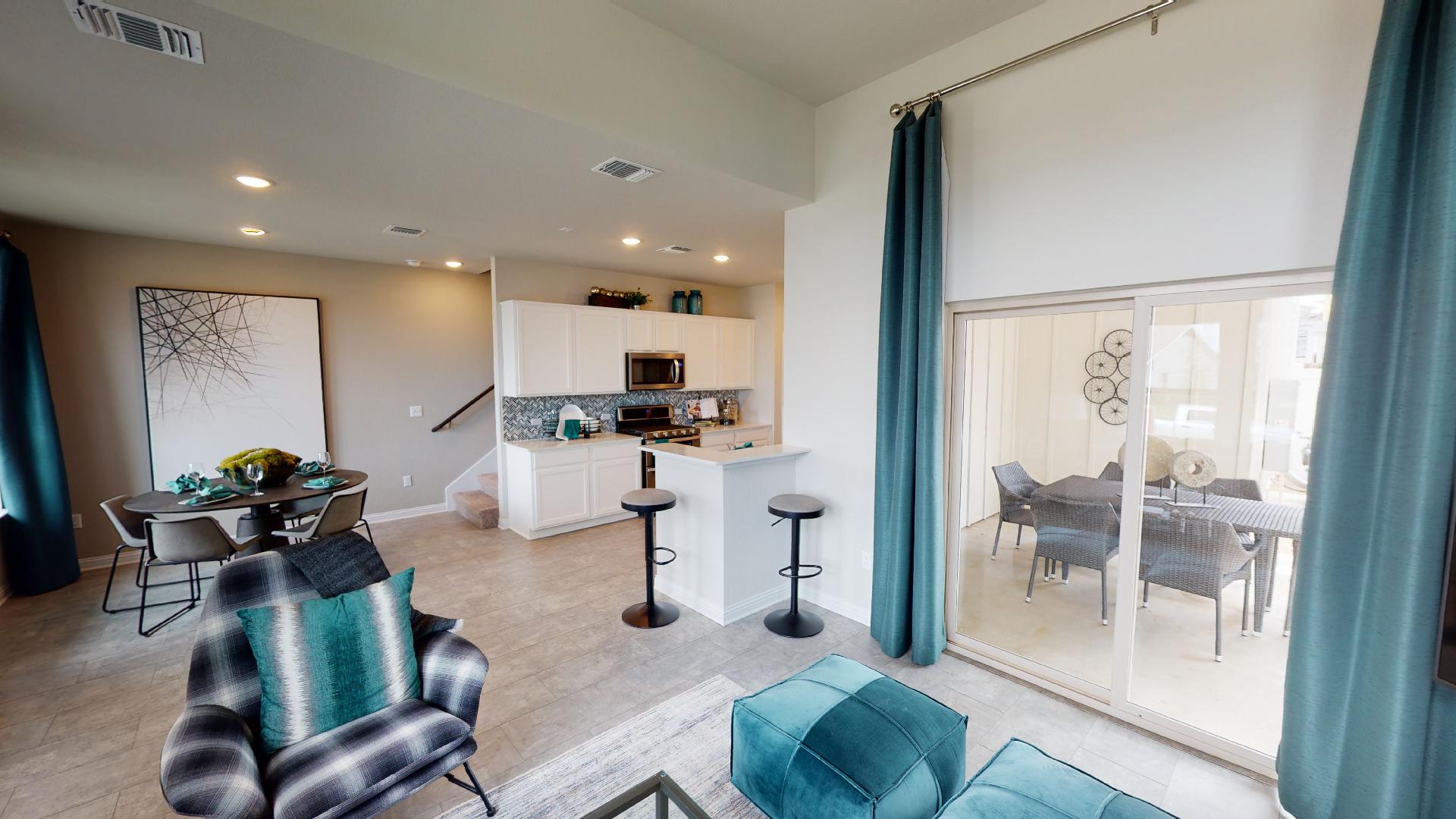 Image of bathroom in Georgetown in Easton Park by Brookfield Residential in Austin, Texas.