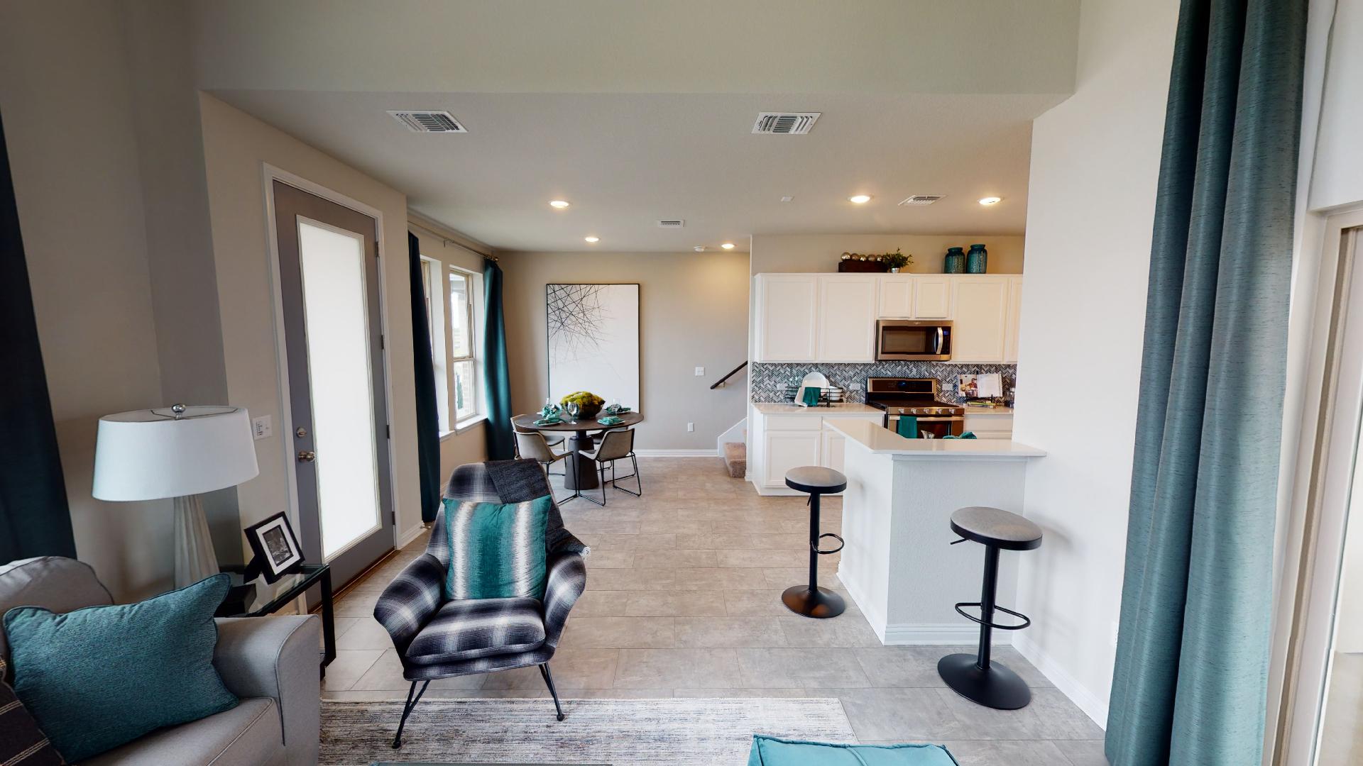 Image of bathroom in Georgetown in Easton Park by Brookfield Residential in Austin, Texas.