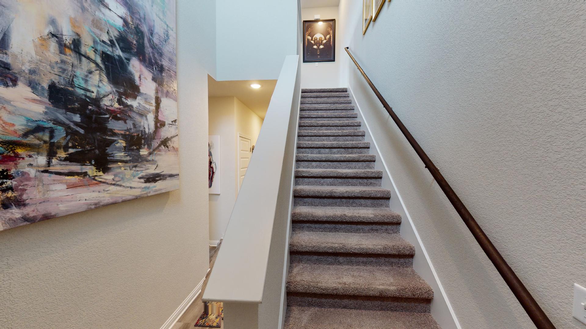 Image of Hallway in Temple plan at Easton Park by Brookfield Residential in Austin, Texas.