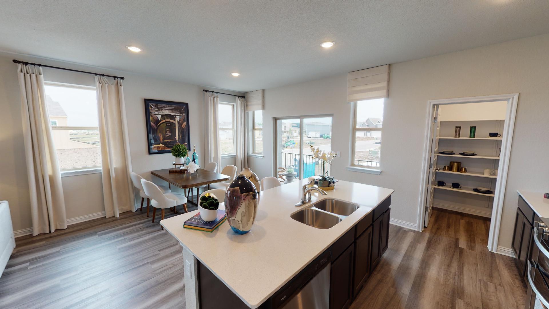 Image of Kitchen in Temple at Easton Park by Brookfield Residential in Austin, Texas.