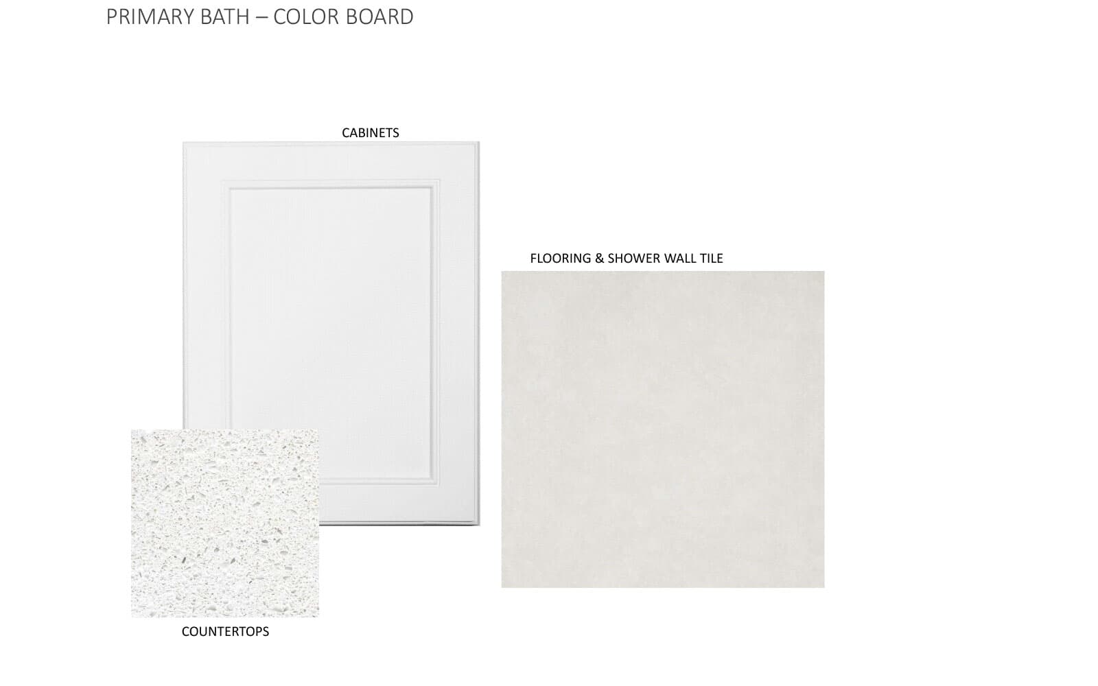 9205 Hamadryas Dr Color Board 2