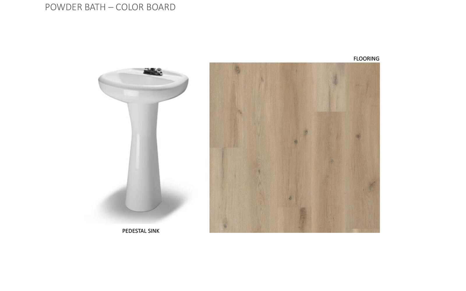 7106 Woodford Way Color Board 