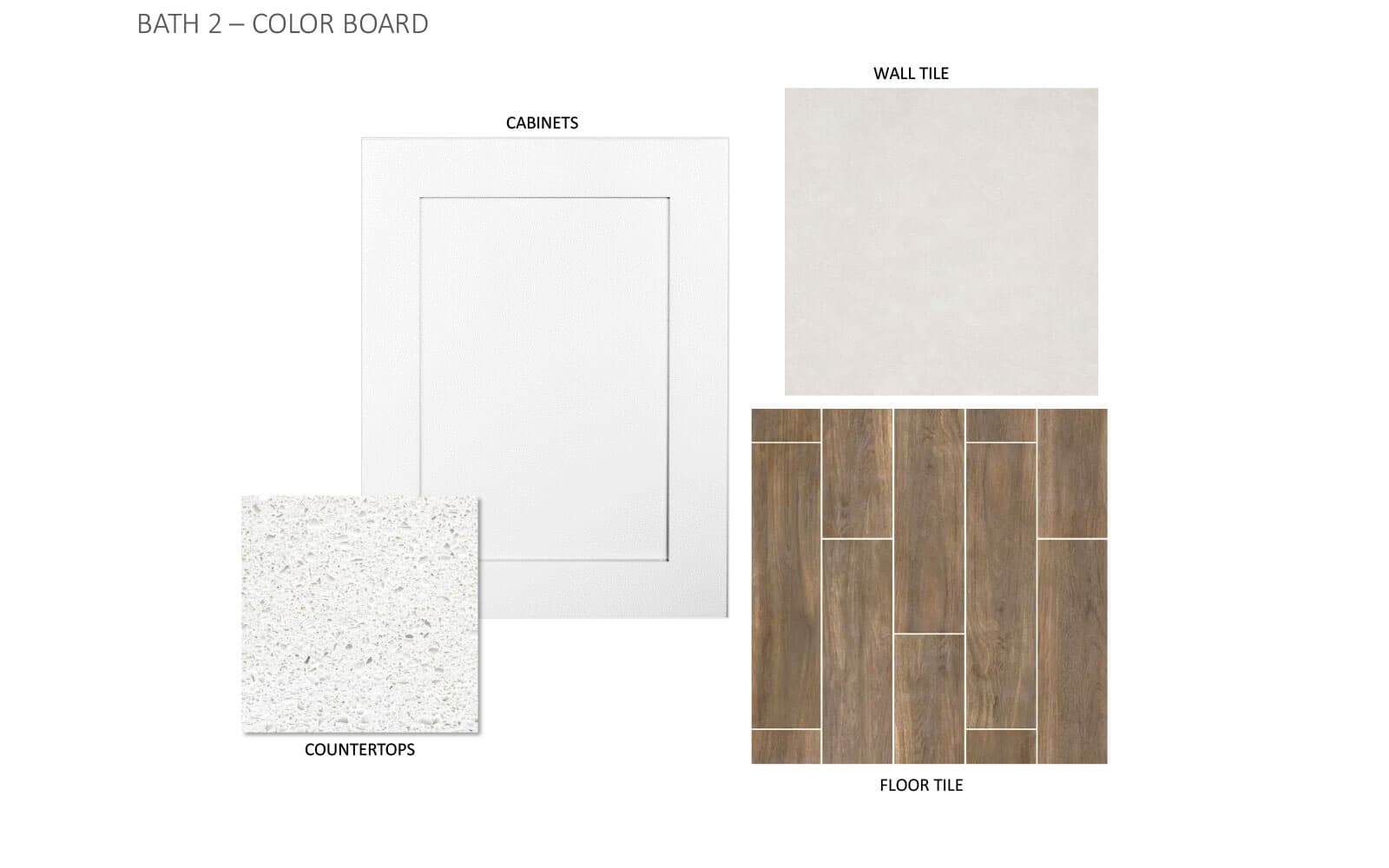 9101 Hamadryas Dr Color Board