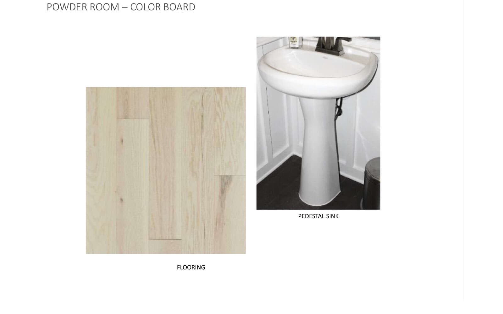 9109 Hamadryas Dr Color Board