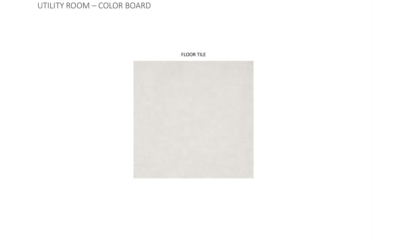 9109 Hamadryas Dr Color Board