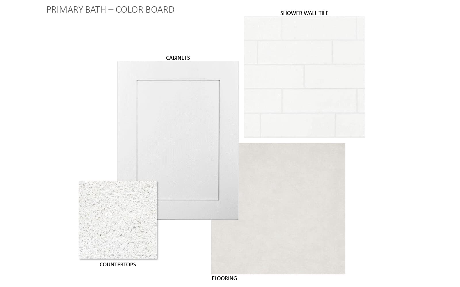 9105 Hamadryas Drive Color Boards