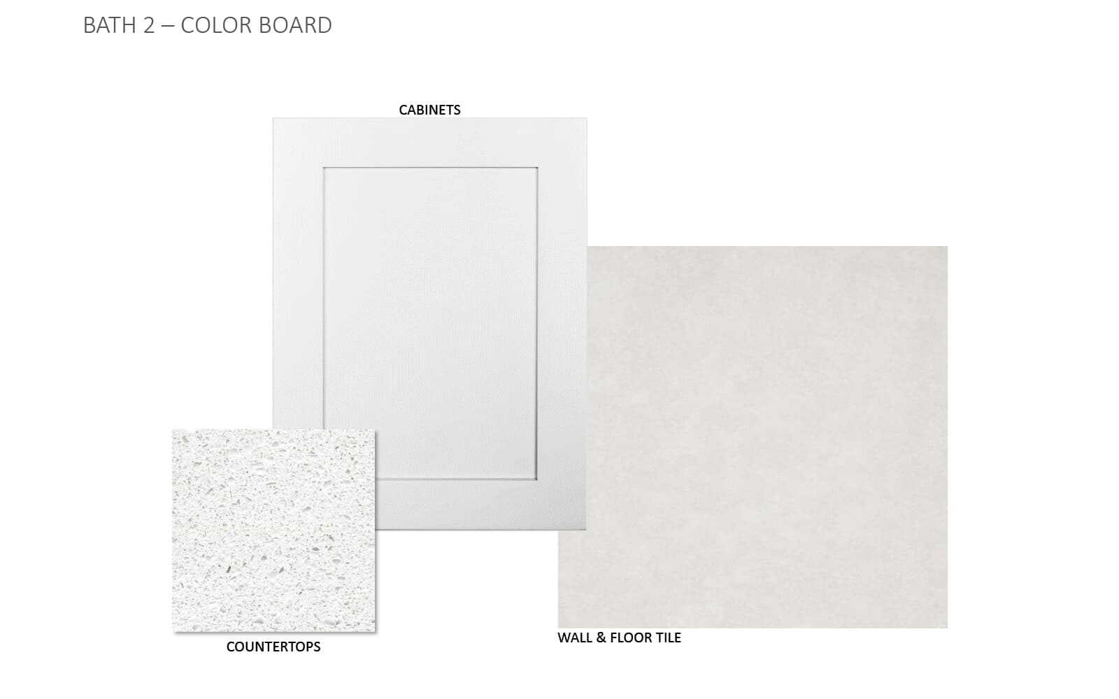 9105 Hamadryas Drive Color Boards