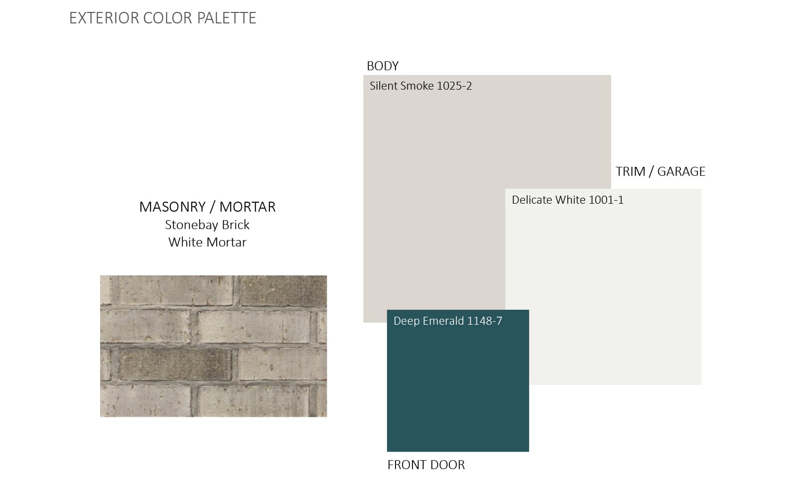 9405 Boathouse Color Board