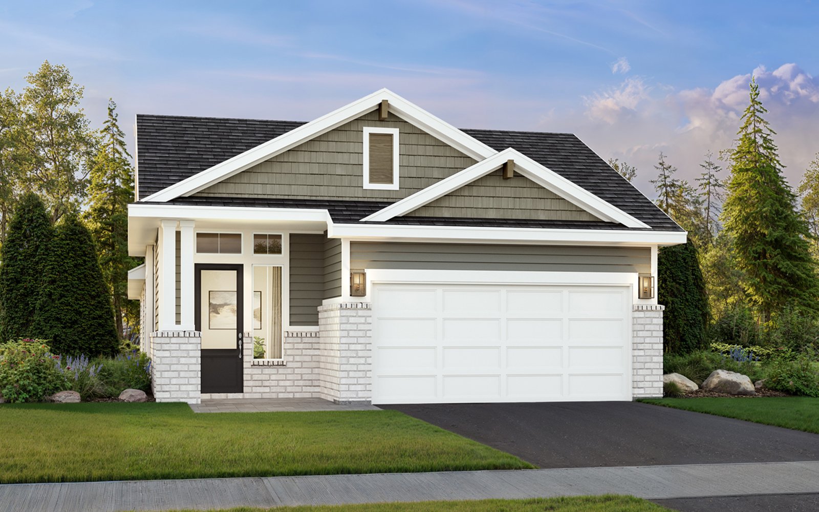Corban Elevation D Craftsman