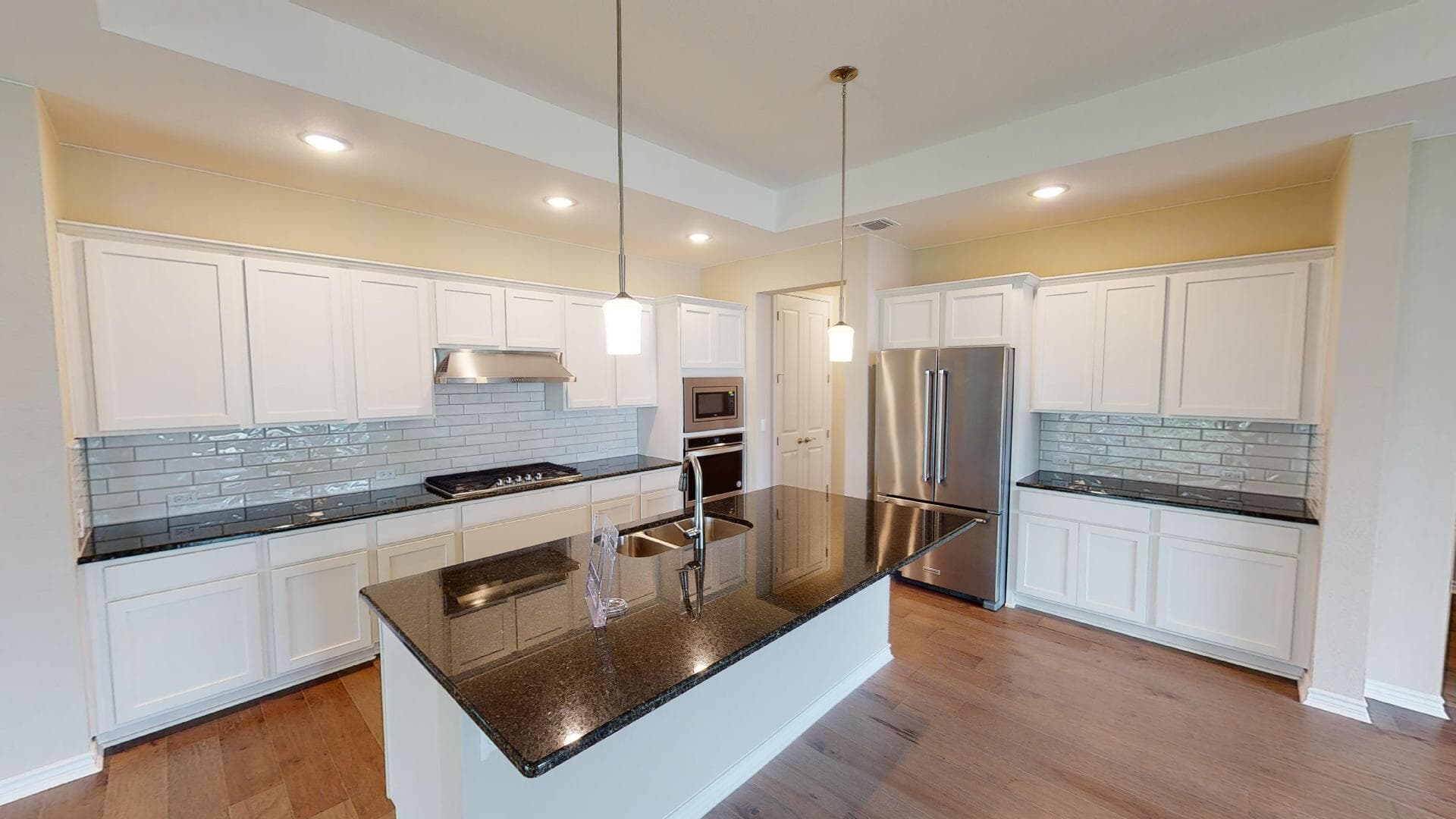 KT Burke Kitchen 2 by Brookfield Residential in Austin, Texas.