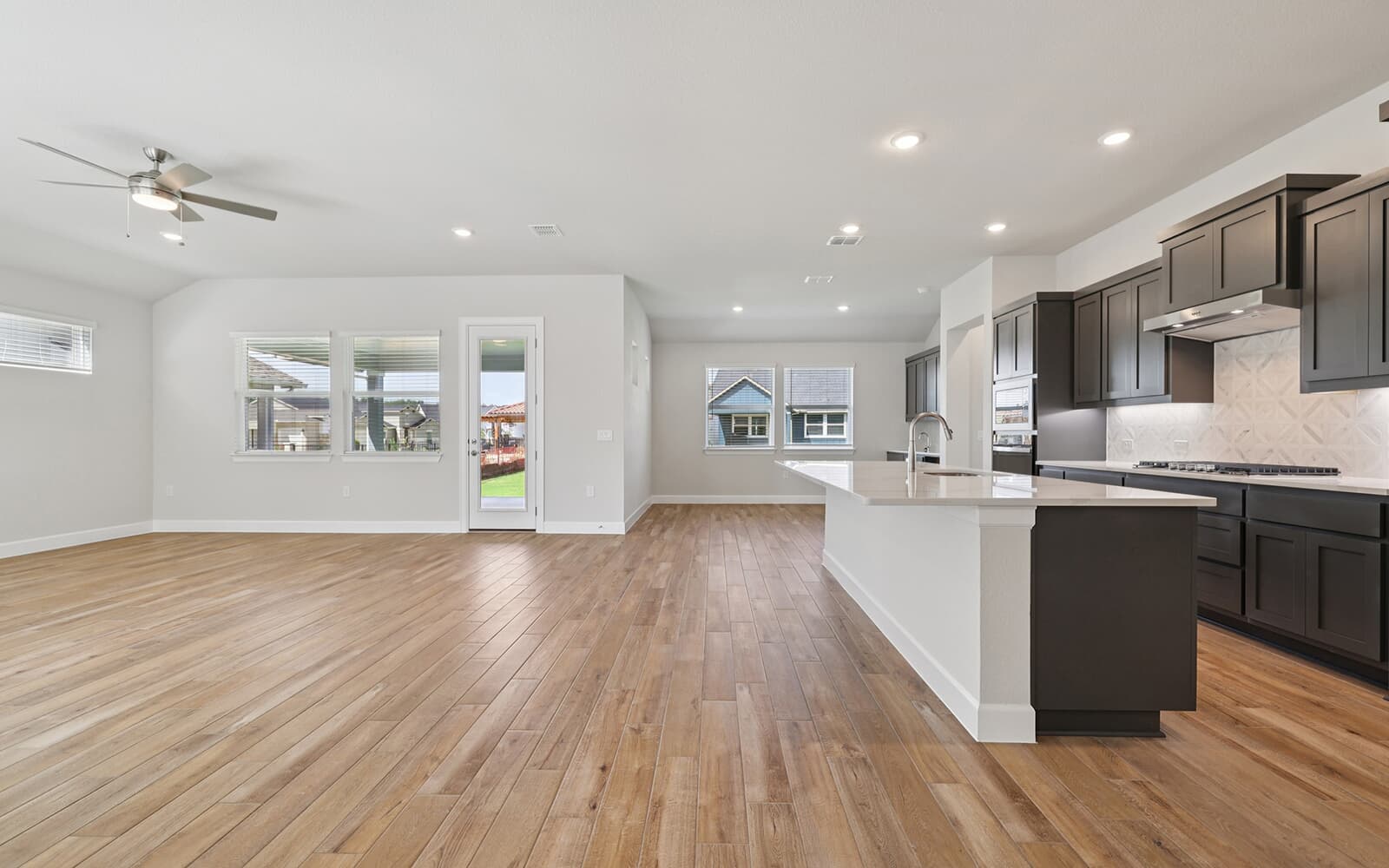321 Sweeping Sage Lane Kitchen and Living Room