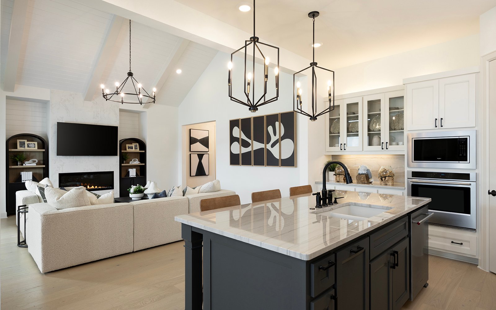 Spelman Kitchen and Living Room