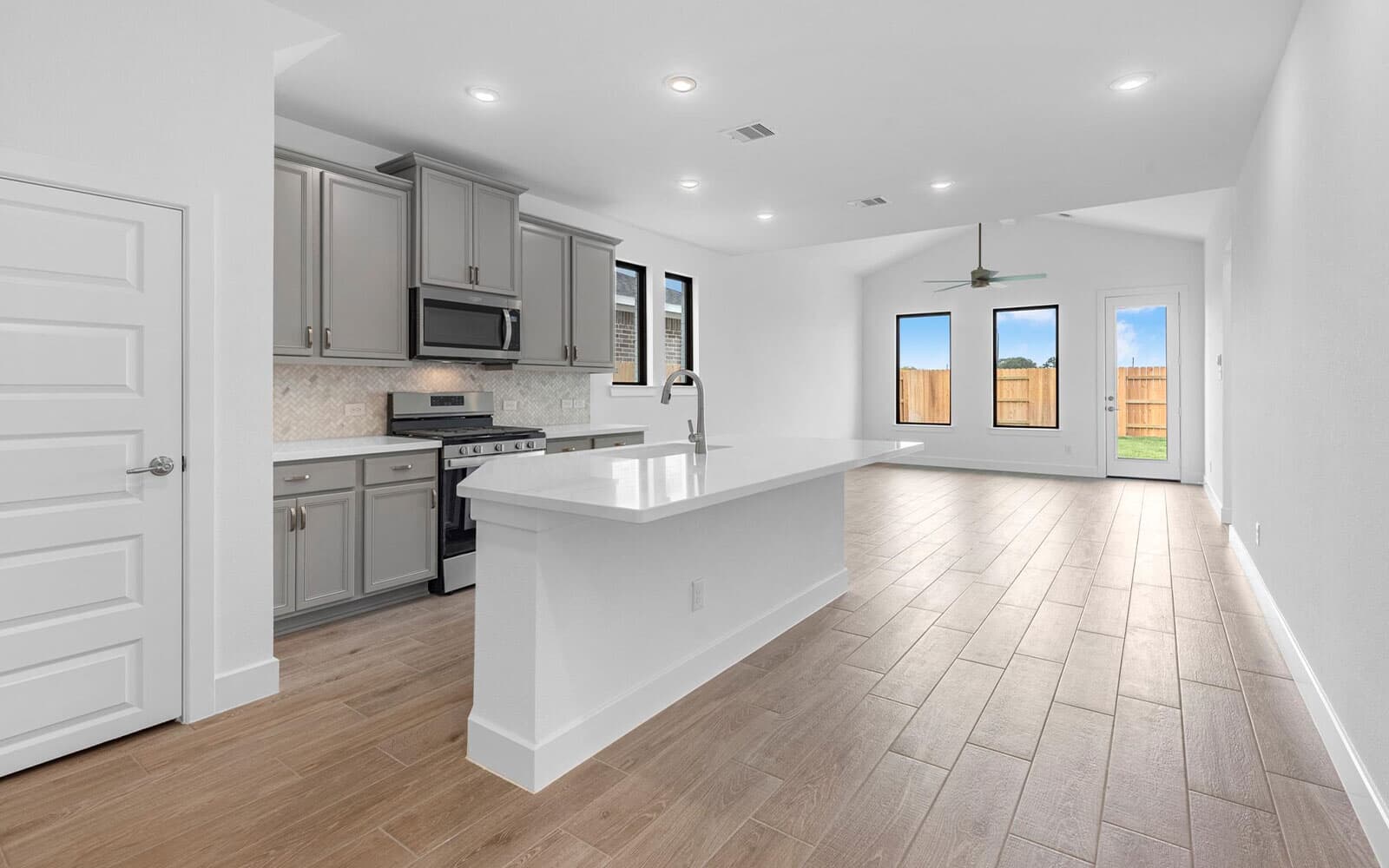 Avila Kitchen and Living Room