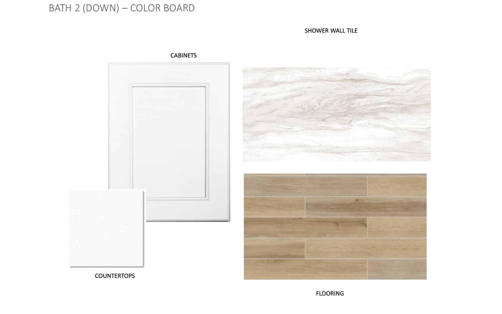 7206 Swinging Oak Color Board