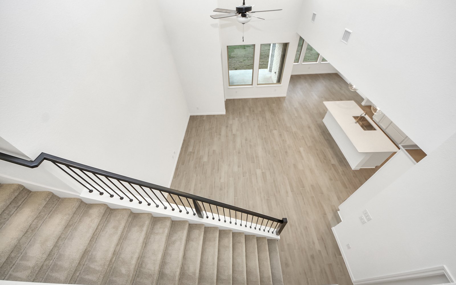 25123 Bison Creek Stairs and Lower Floor