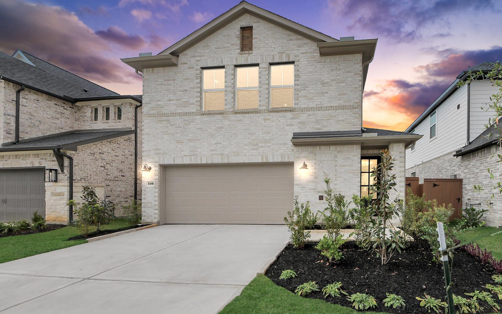 7319 Blue Gentiana Front Exterior