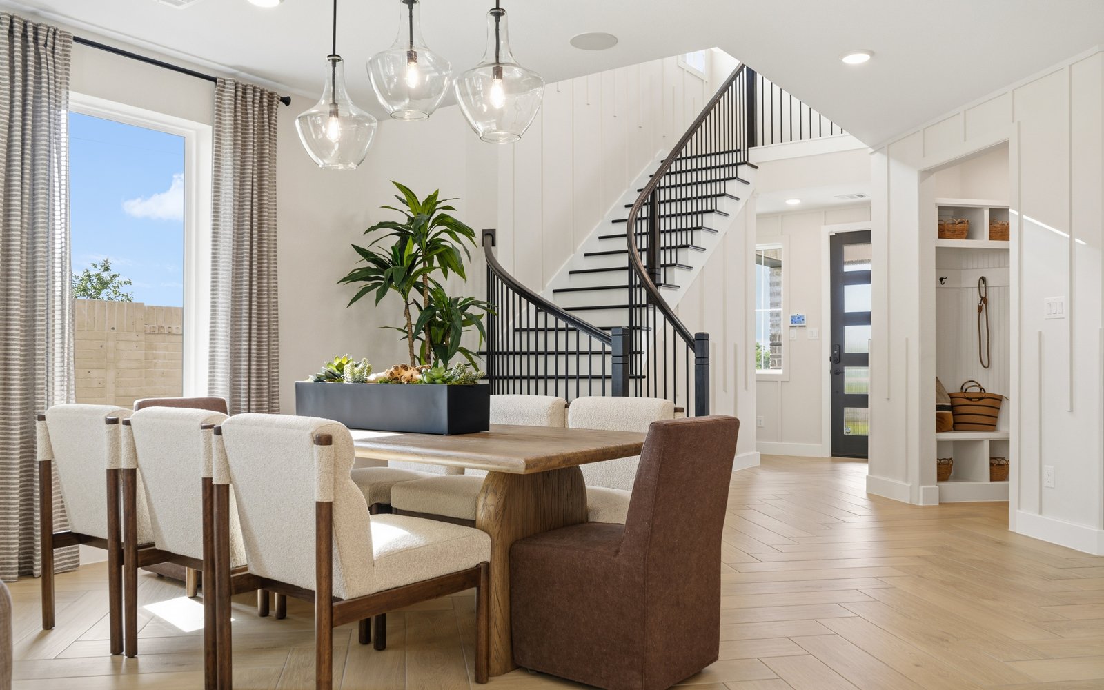 Haverford Dining Area and Stairs