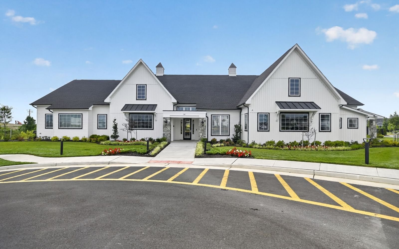 The exclusive 55+ clubhouse at Hiatt Pointe at Snowden Bridge.