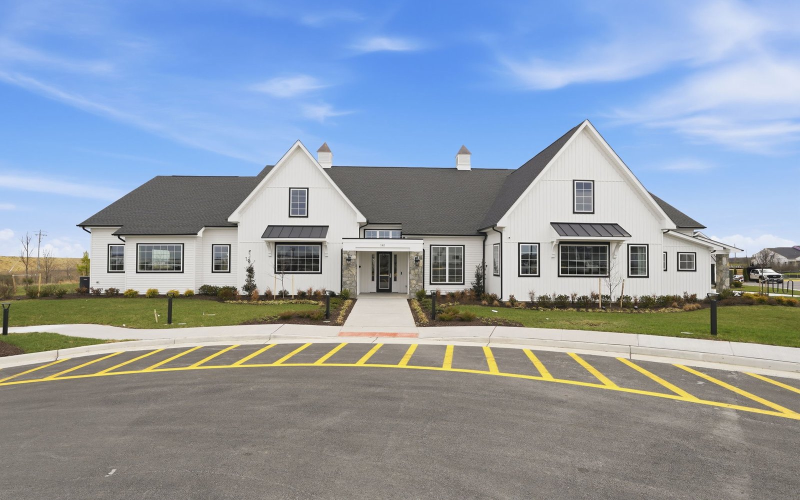 The 55+ community clubhouse at Hiatt Pointe at Snowden Bridge.