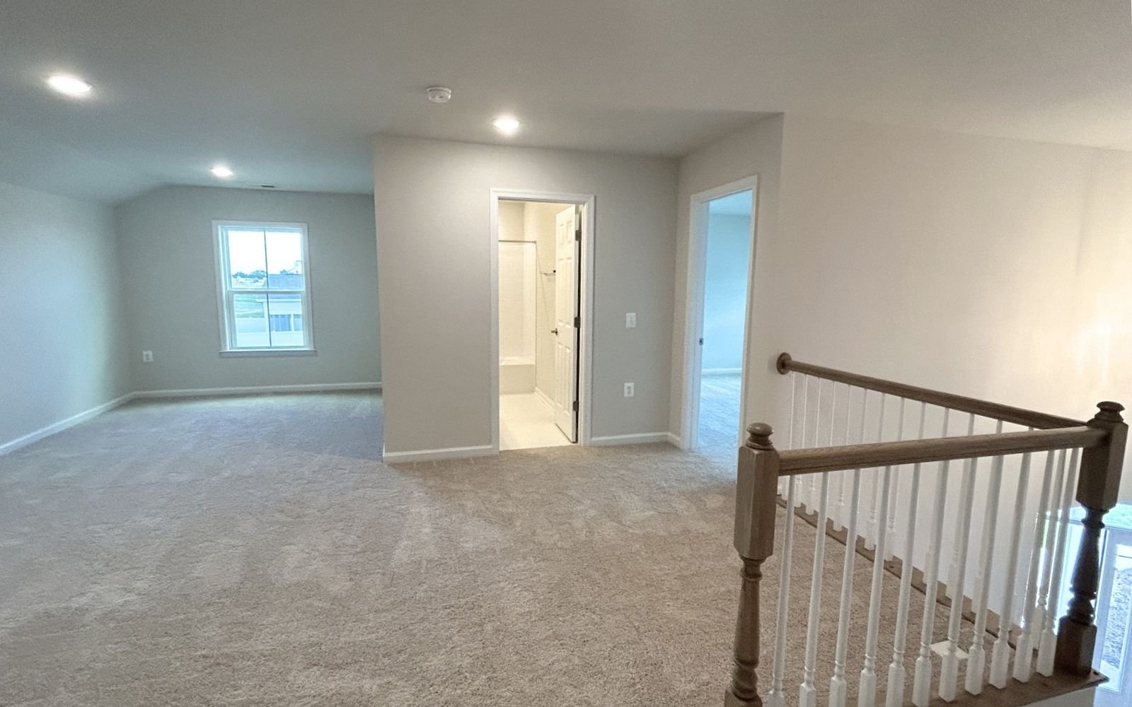 The loft of the Fitzgerald on homesite 2001 at Hiatt Pointe at Snowden Bridge.