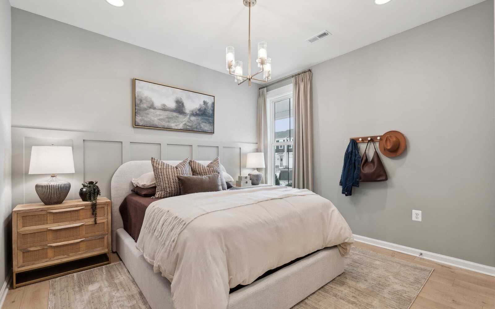 Bedroom 2 of the Hemingway by Brookfield Residential.
