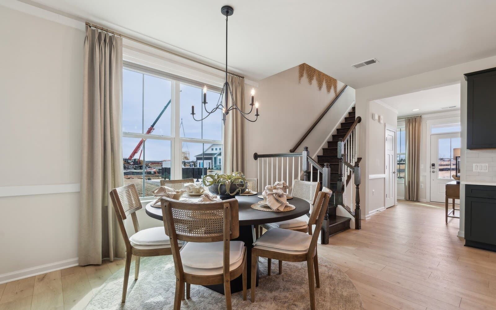 The dining room of the Hemingway by Brookfield Residential.