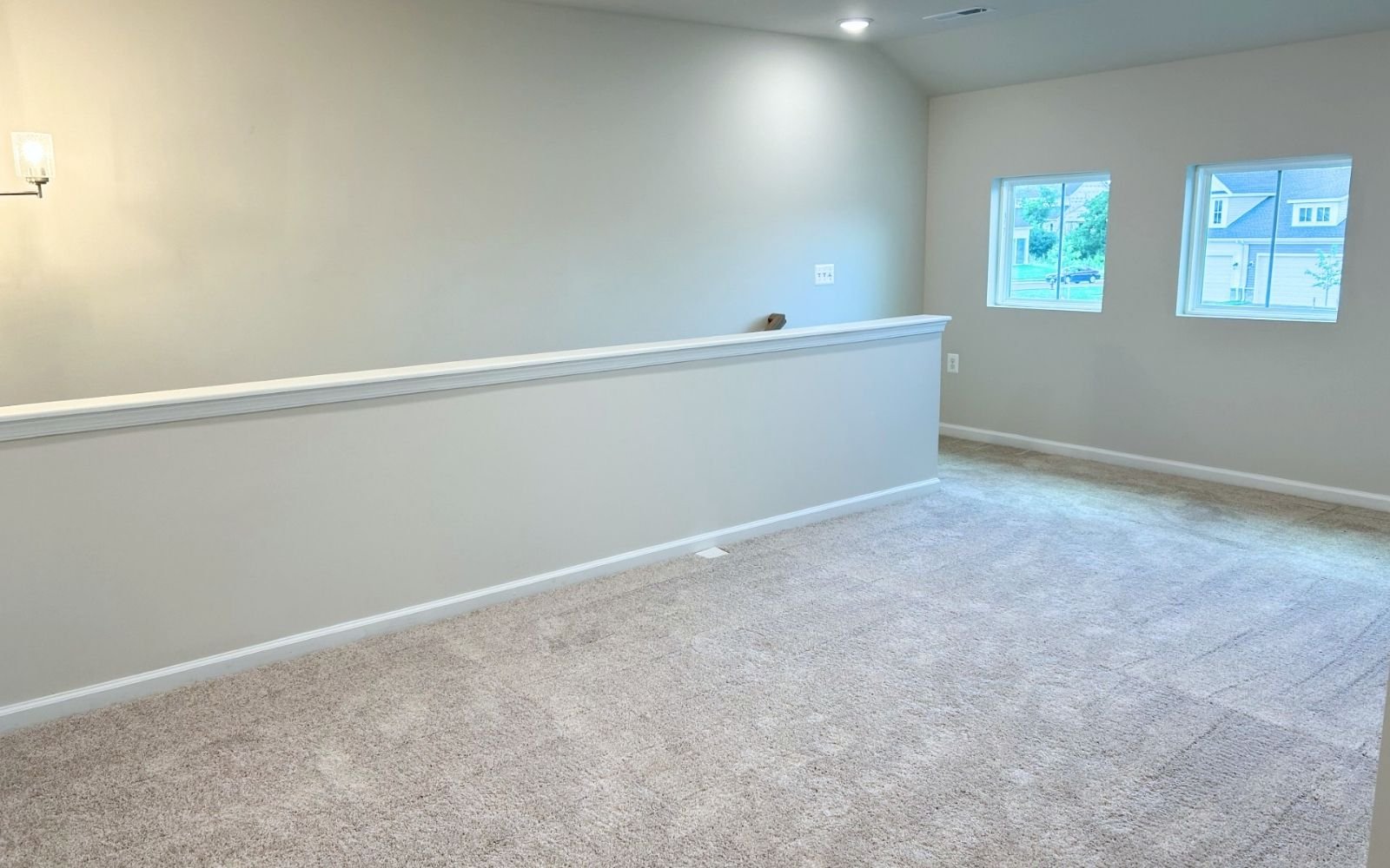 The loft of the Hemingway on homesite 2103 at Hiatt Pointe at Snowden Bridge.