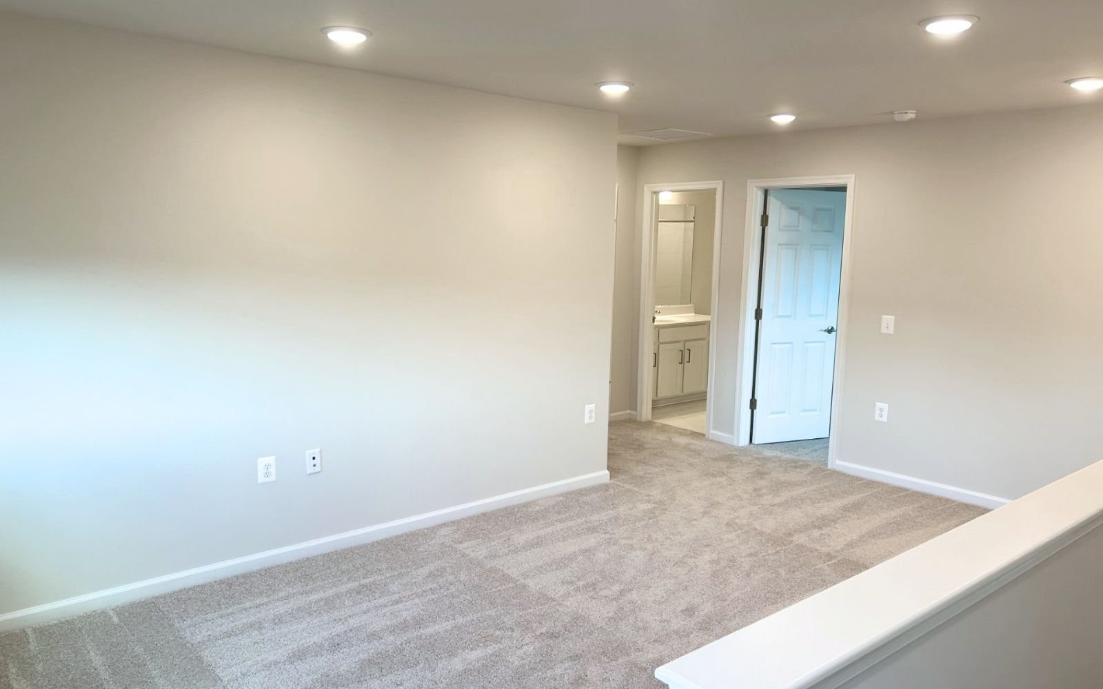 The loft of the Hemingway on homesite 2103 at Hiatt Pointe at Snowden Bridge.