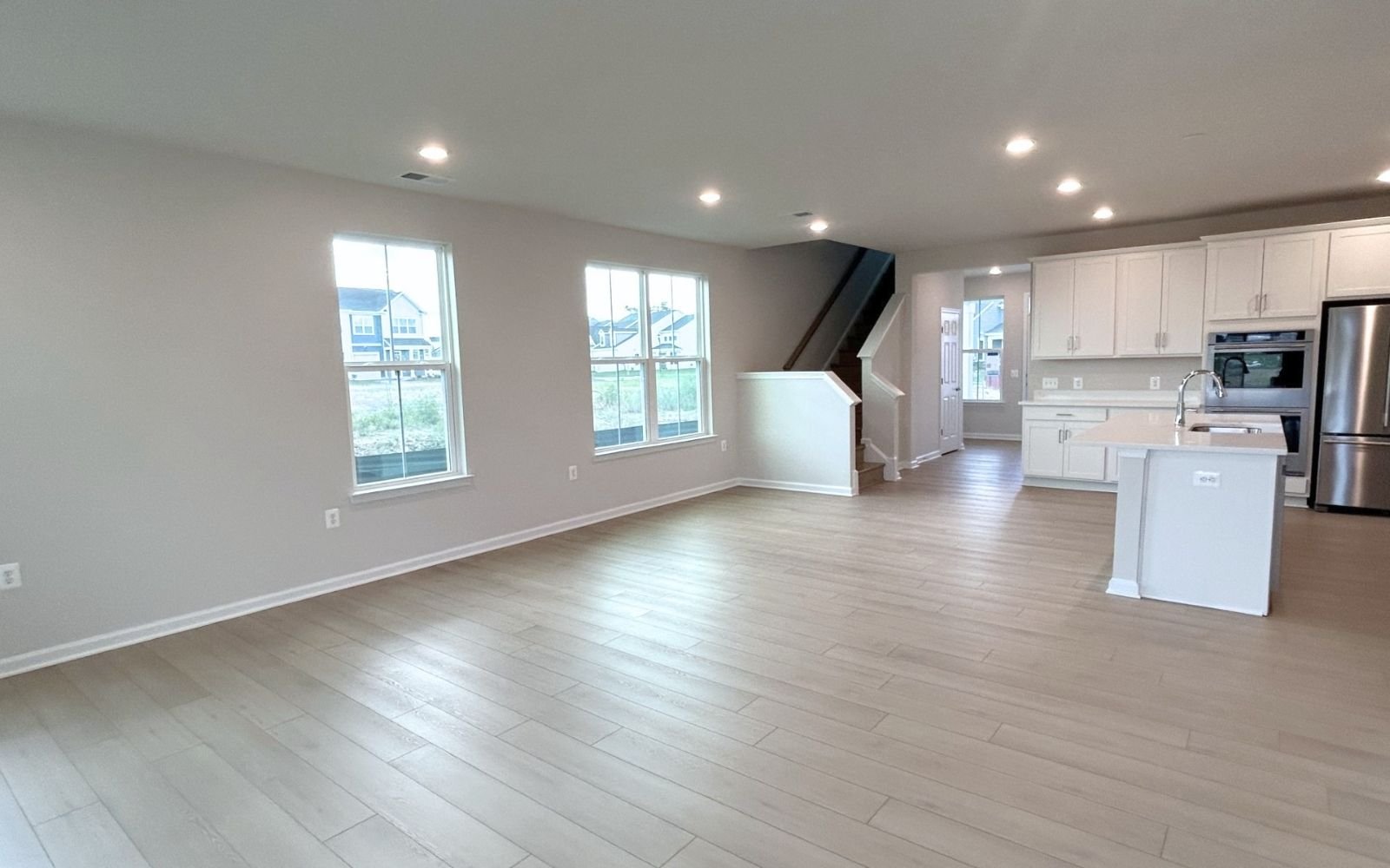 The main level of the Hemingway on homesite 2103 at Hiatt Pointe at Snowden Bridge.