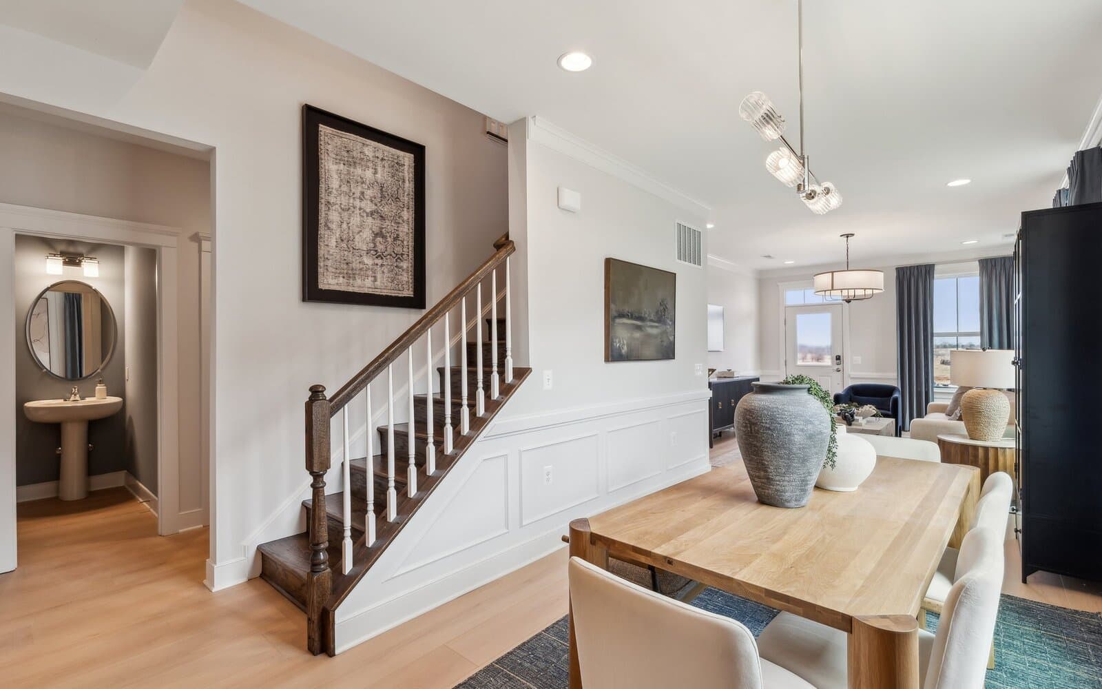 The dining area of the Northgate by Brookfield Residential.
