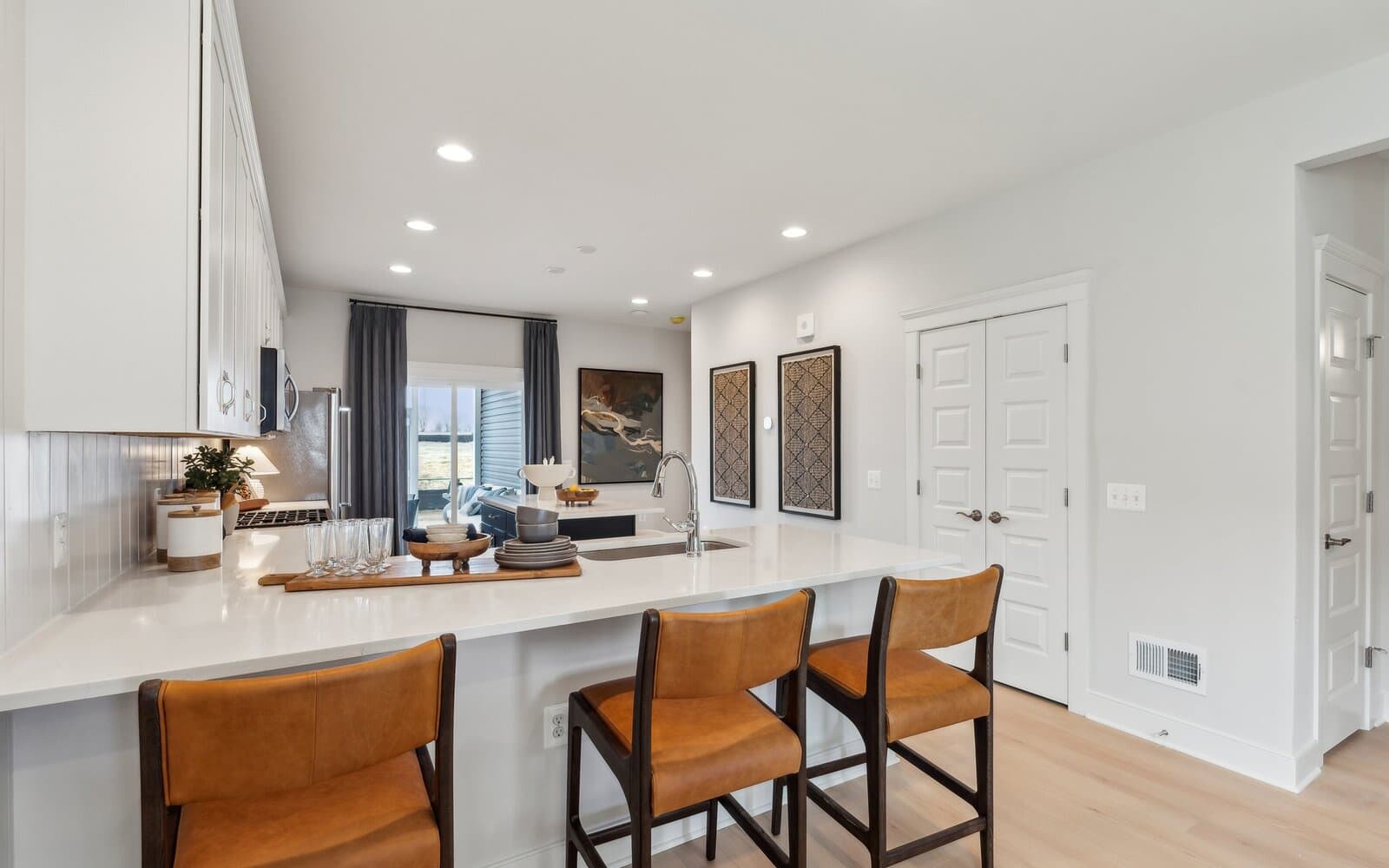The kitchen of the Northgate by Brookfield Residential.