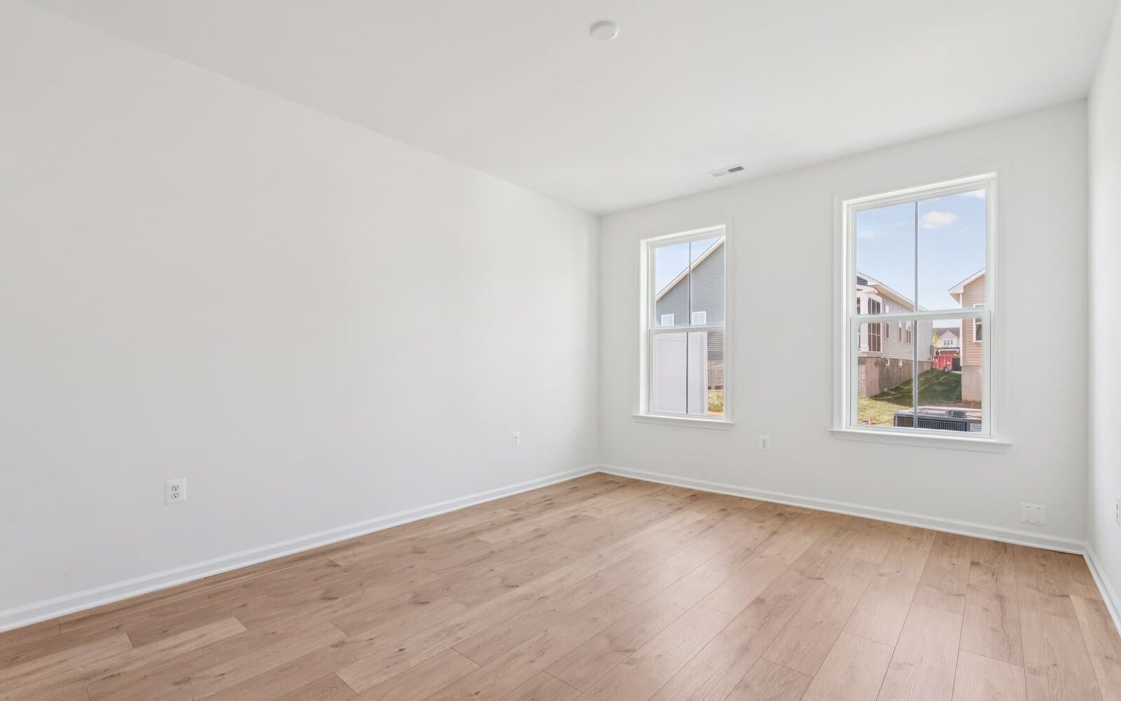 The main level primary suite of the Northgate on Homesite 1003 by Brookfield Residential at Hiatt Pointe at Snowden Bridge.