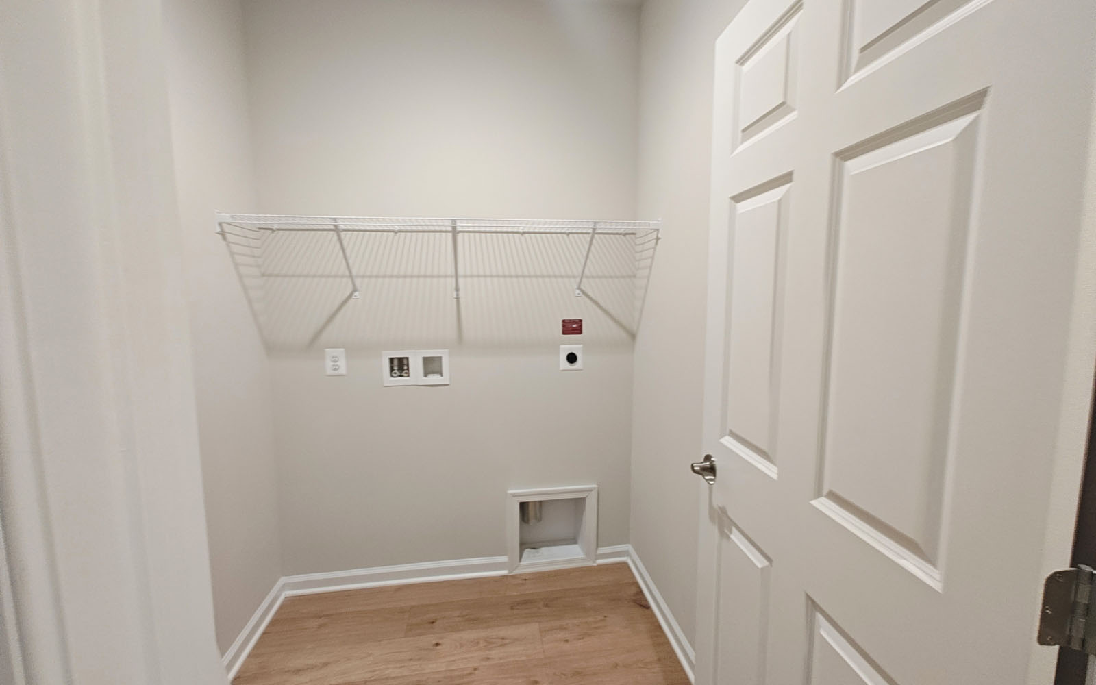 The laundry of the Northgate on homesite 1009 at Hiatt Pointe at Snowden Bridge.