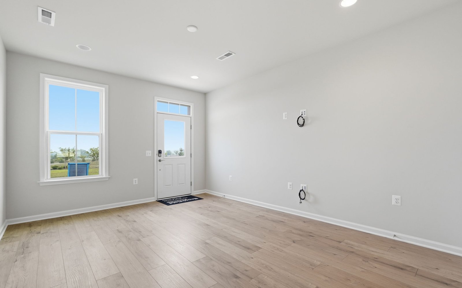 The family room of the Northgate on homesite 1009 at Hiatt Pointe at Snowden Bridge.