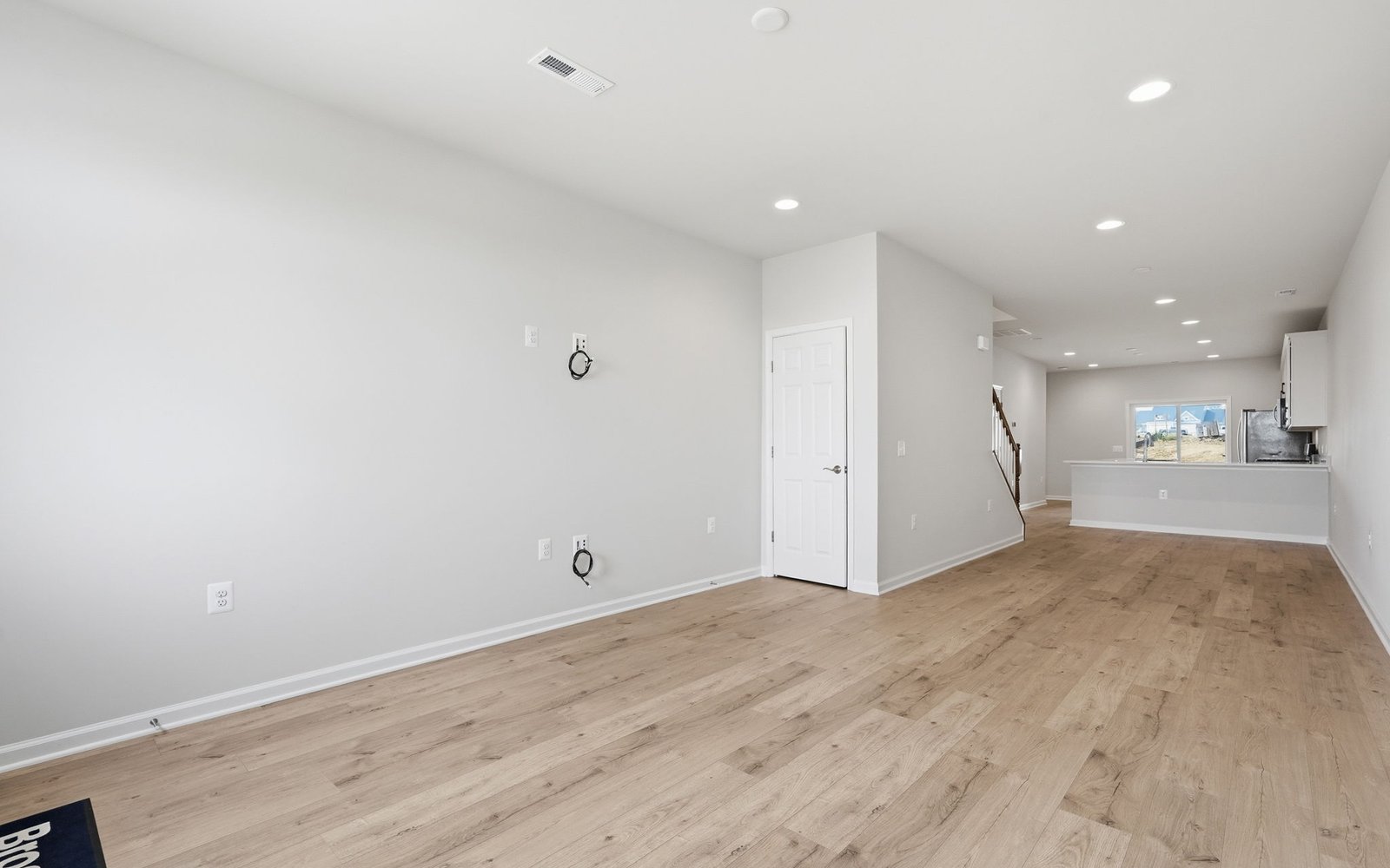 The family room of the Northgate on homesite 1009 at Hiatt Pointe at Snowden Bridge.